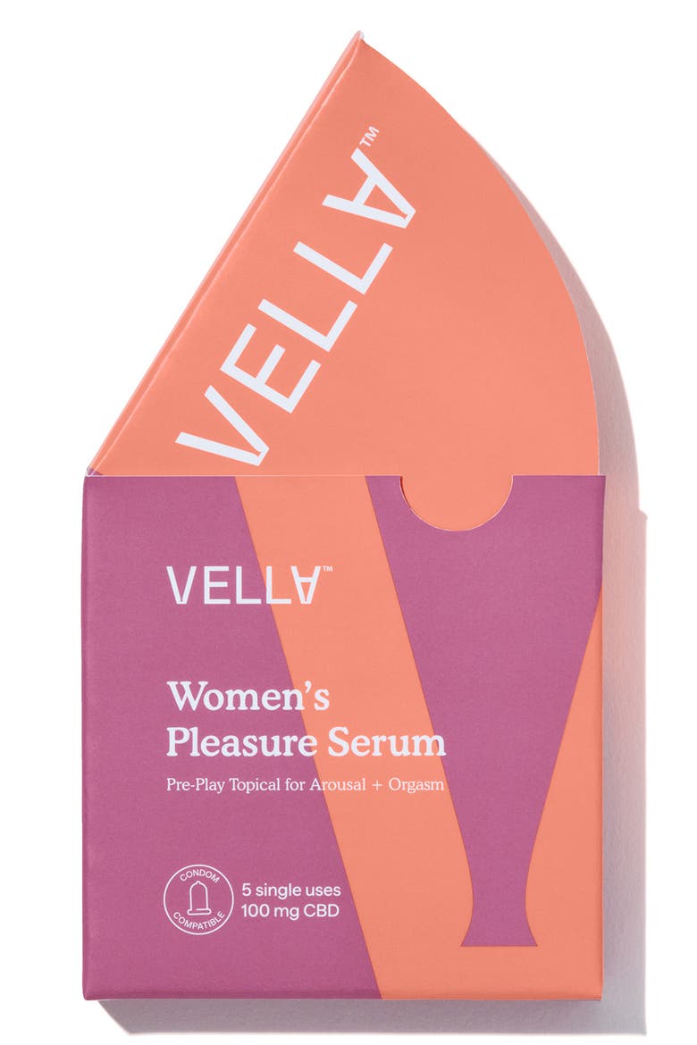 Women's Pleasure Serum 5-Pack Sachet with CBD, Alternate, color, NO COLOR