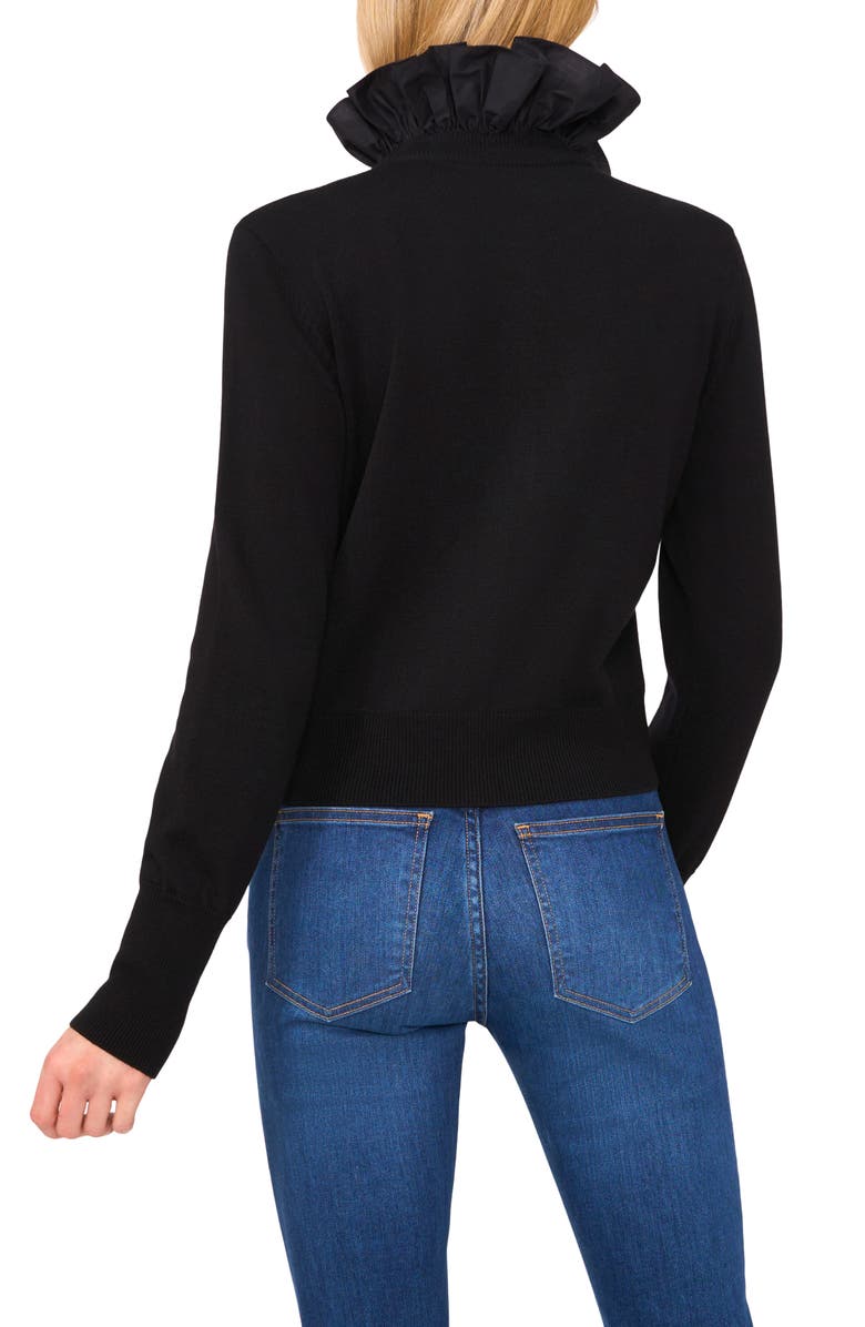 Ted Baker Mixed Media Sweater, Alternate, color, 