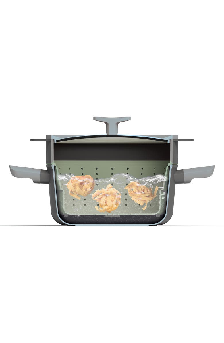 BergHOFF Leo Balance 3-Piece Steamer Set, Alternate, color, Sage