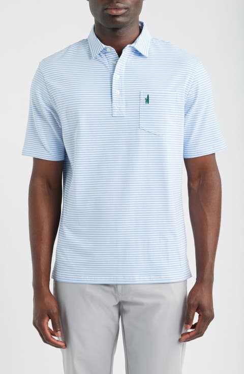 Jacks Stripe Hangin' Out Pocket Polo