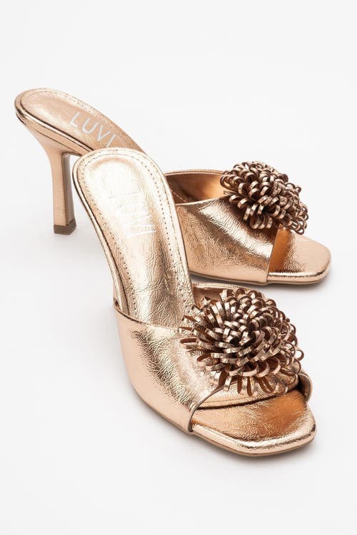 Prologue Shoes Shana Floral Stiletto Heel Mule