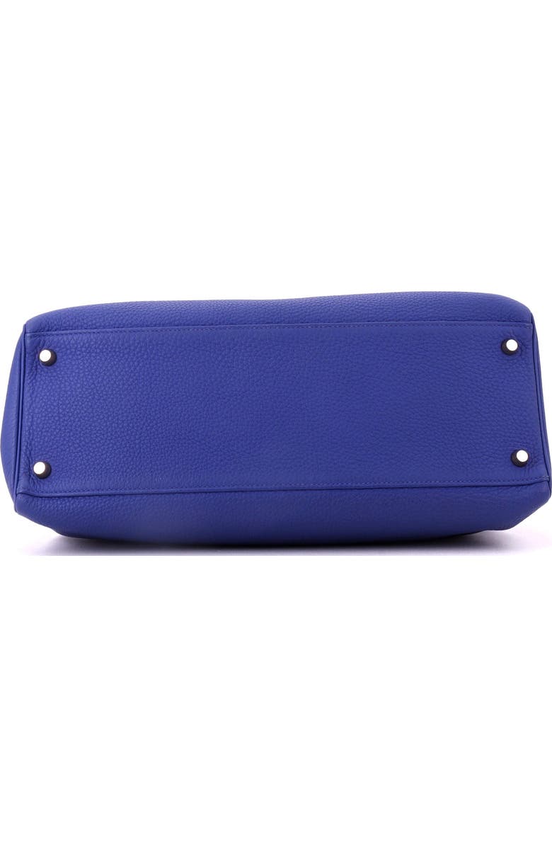 Pre-Owned Hermes Kelly Handbag Blue Togo with Gold Hardware 35, Alternate, color, Bleu Electrique