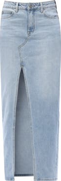 Bayeas Stretch Denim Maxi Skirt