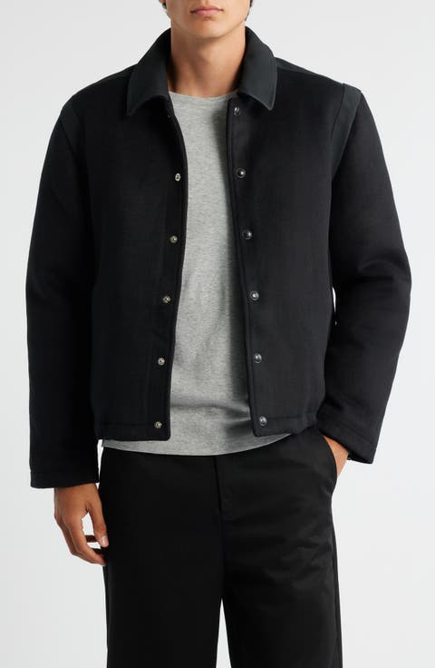 Mercer Wool Blend Varsity Jacket