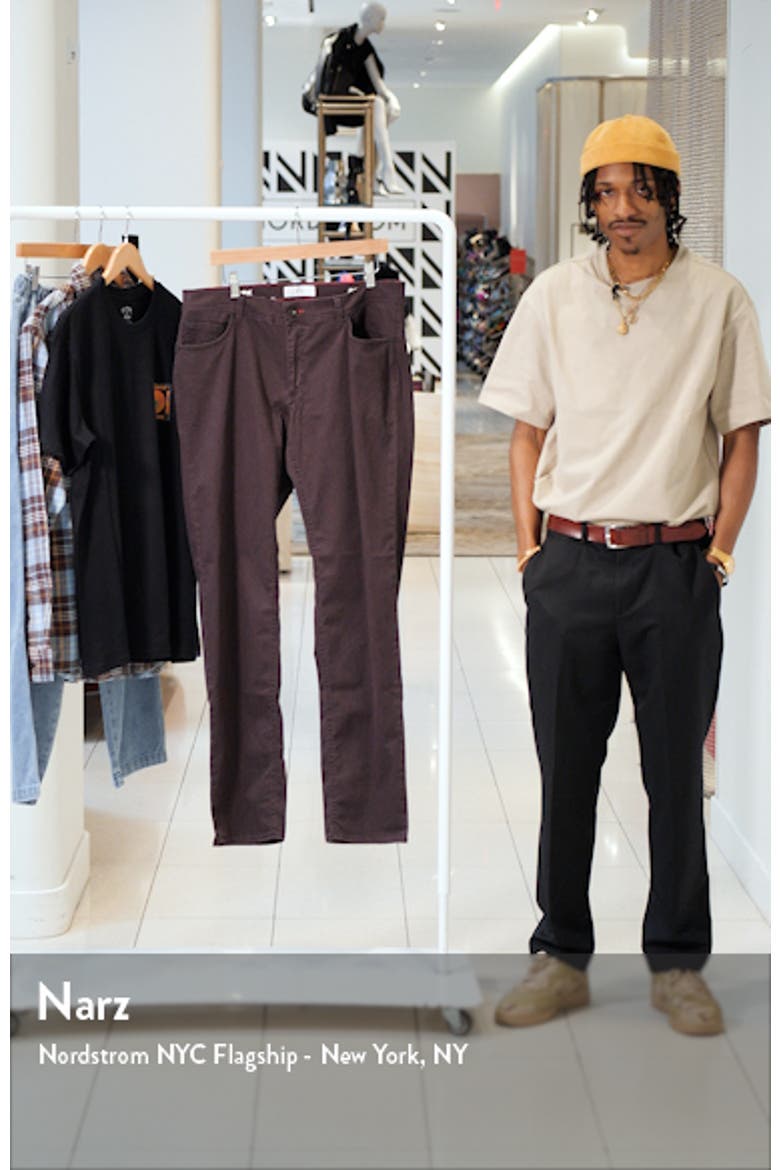 Cooper Hi Flex Microprint Five-Pocket Straight Leg Pants video