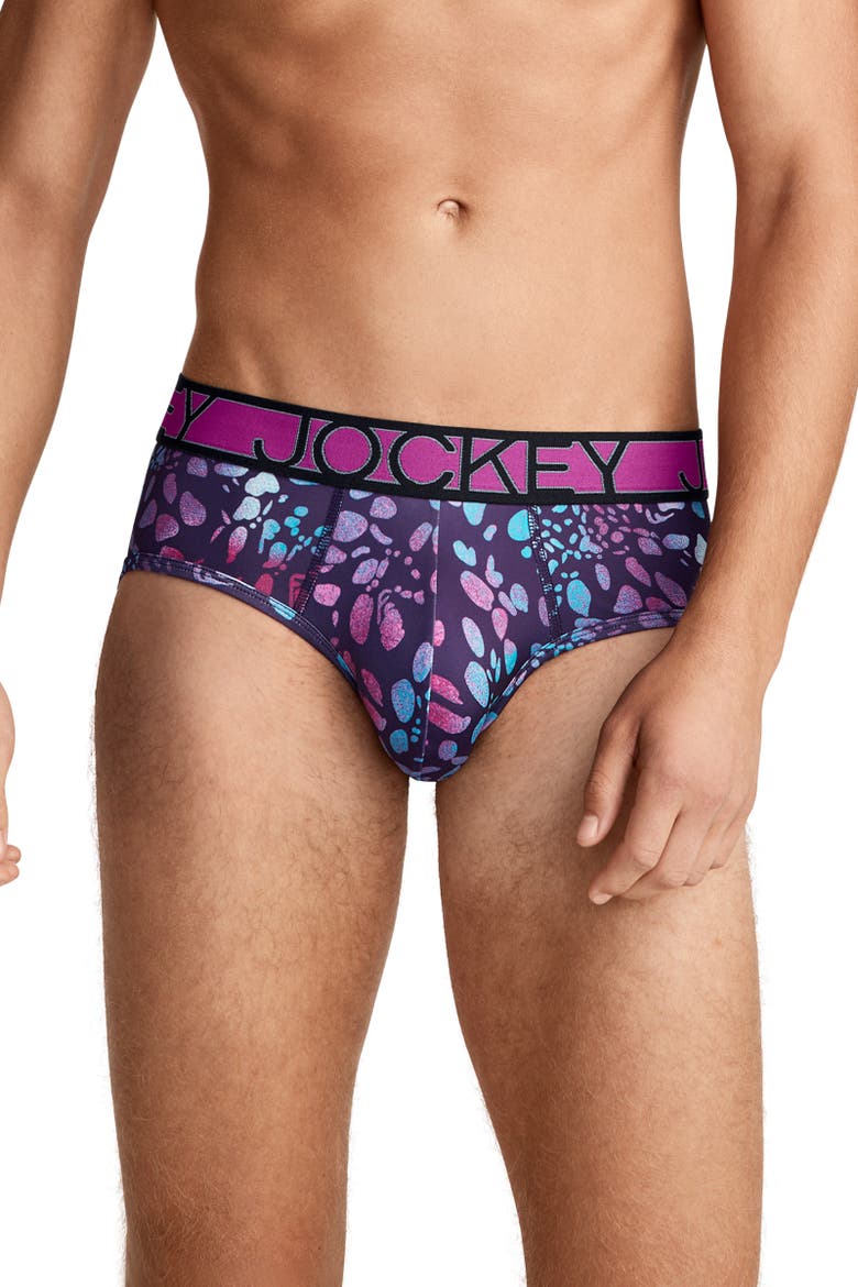 Men's Active Microfiber Brief - 3 Pack, Alternate, color, Wander Blue