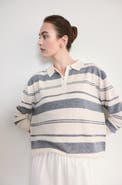 Almina Concept Lightweight Wool Polo
