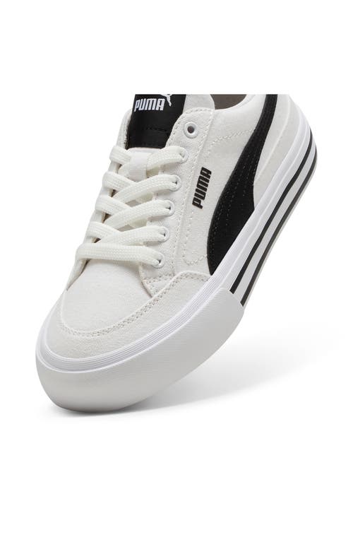 Puma Kids' Court Classic Vulcanized Sneaker In Multi