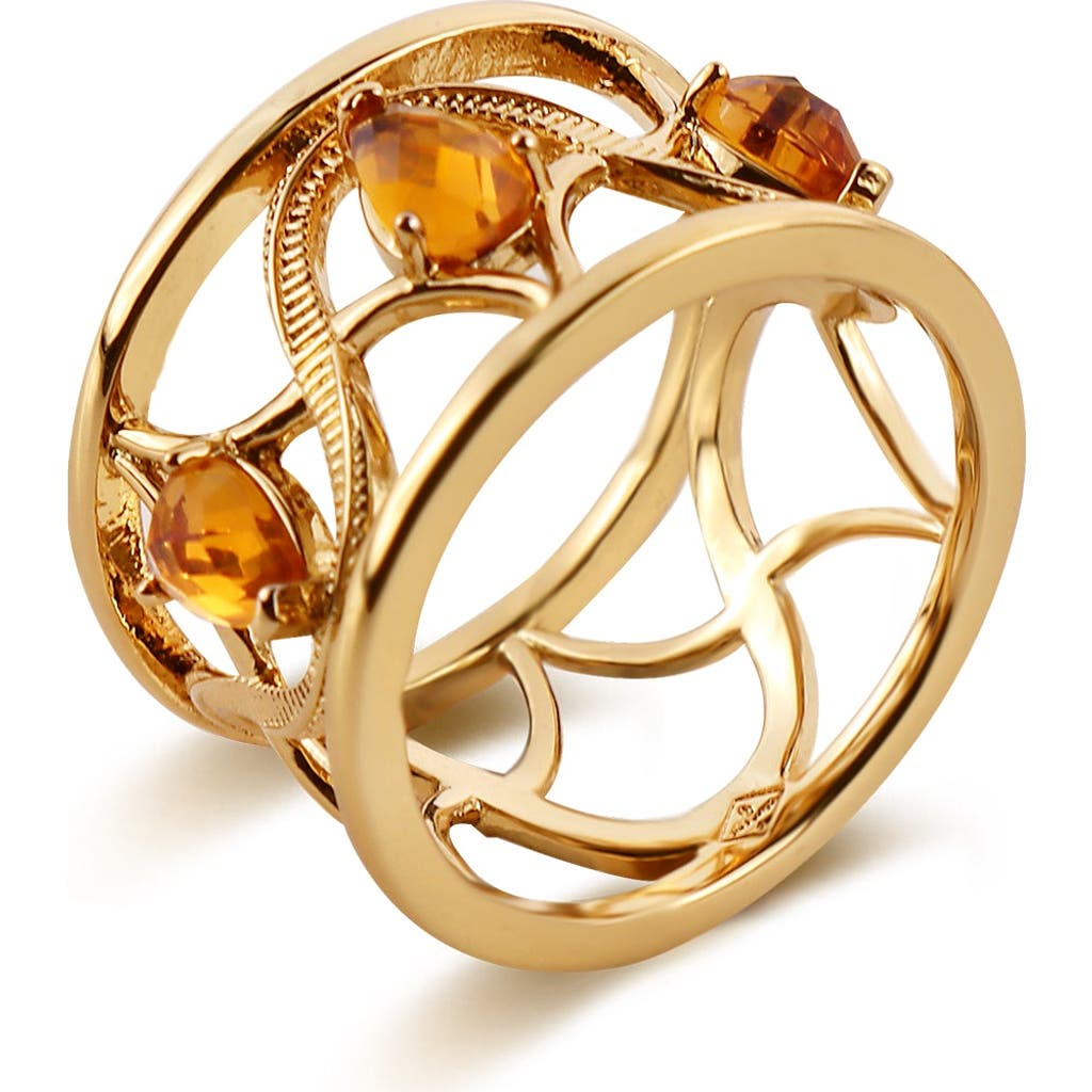 Rc Retro Chic Celestial Waltz Ring In Gold