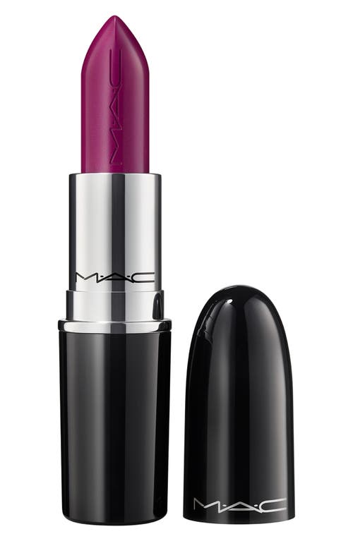 Mac Lustreglass Sheer-shine Lipstick In Purple
