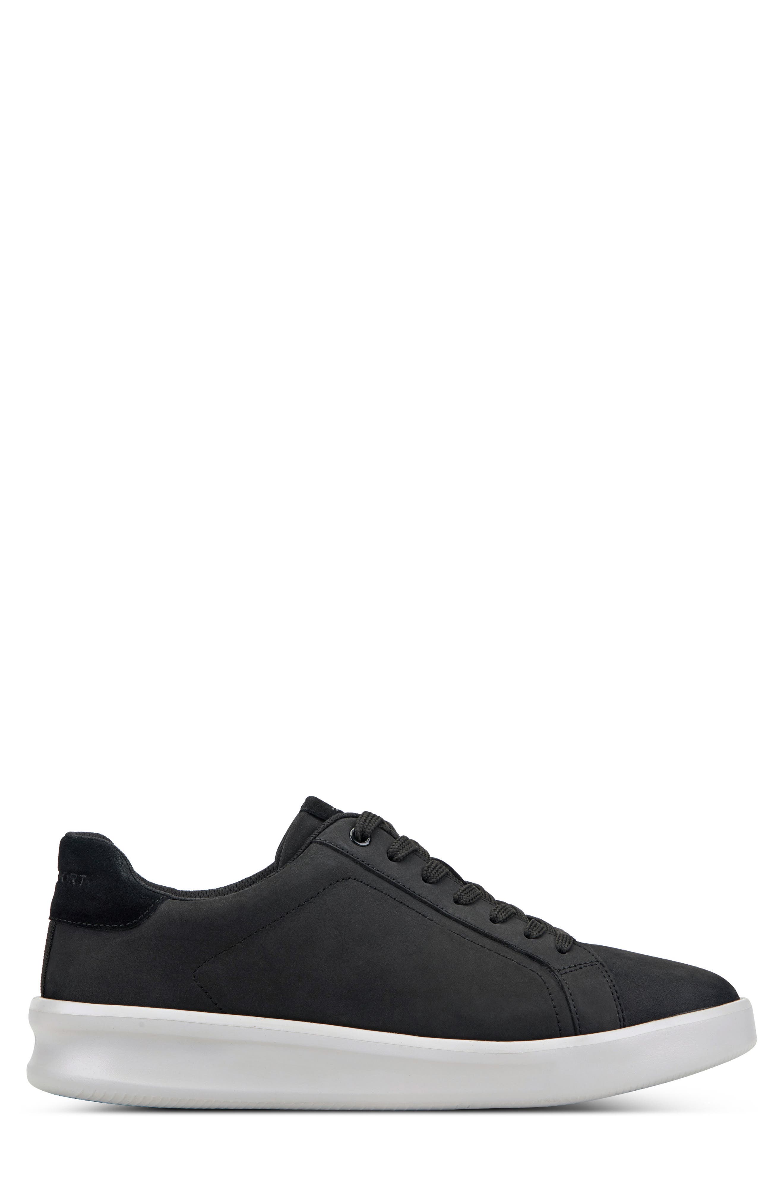 Rockport Lite Court Sneaker, Alternate, color, Black