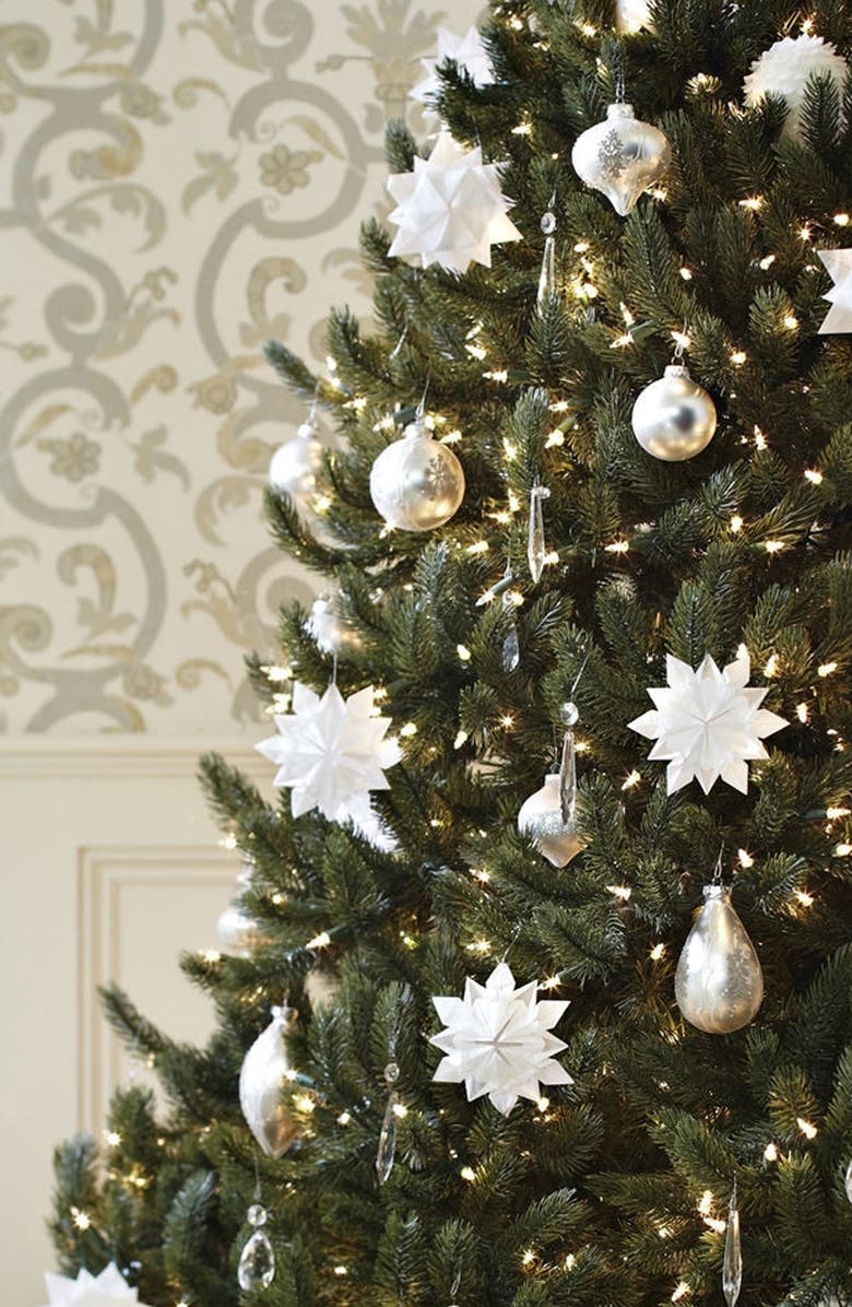 Balsam Hill Vermont White Spruce<sup>®</sup> Narrow Pre-Lit Artificial Tree, Alternate, color, 