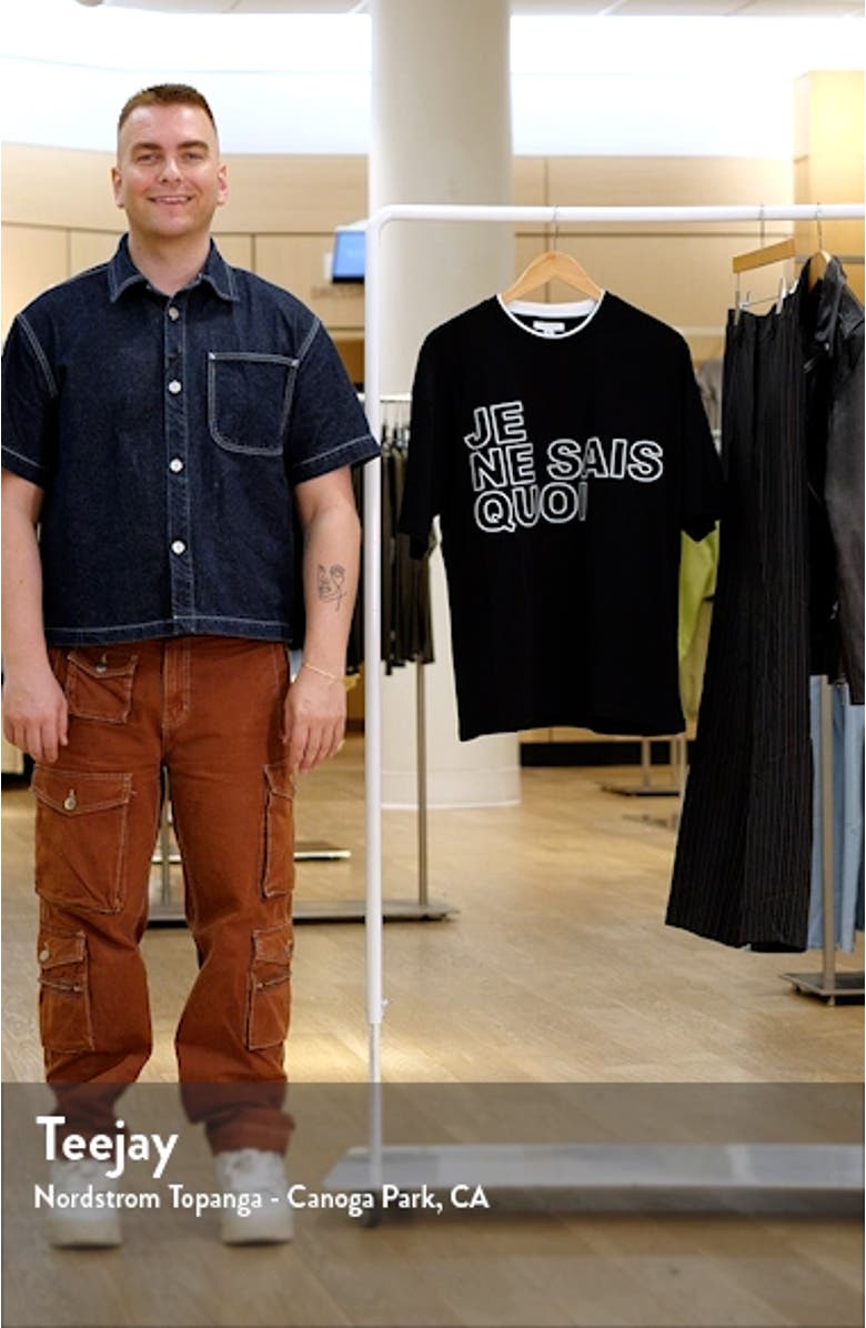 Double Layer Oversize T-Shirt, sales video thumbnail