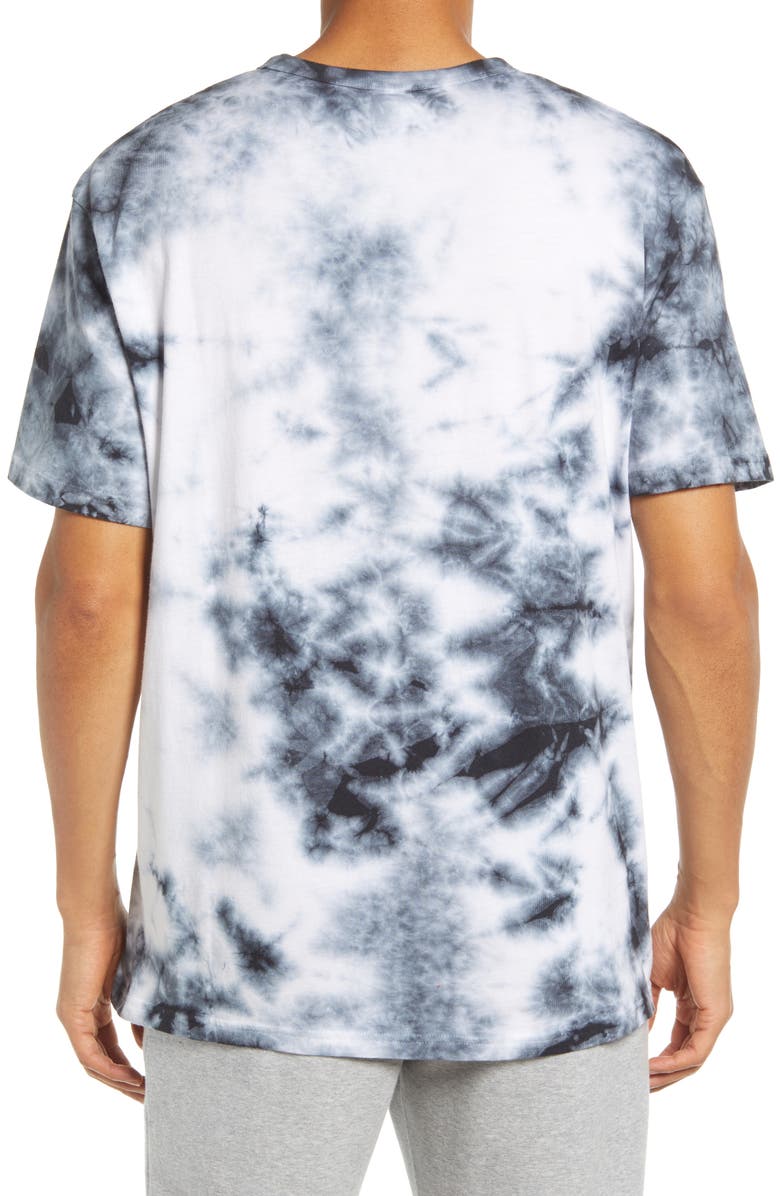 Champion Galaxy Tie Dye Logo T-Shirt, Alternate, color, 