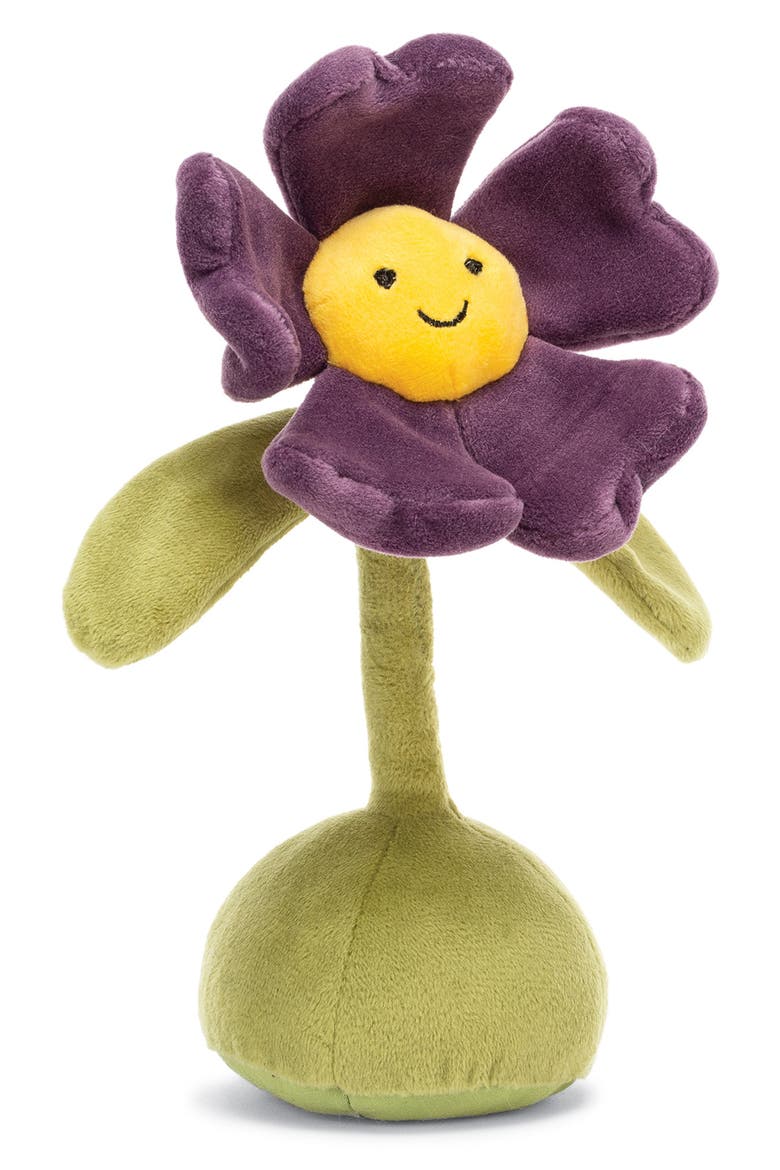 Pansy Flowerette Plush Toy, Main, color, MULTI