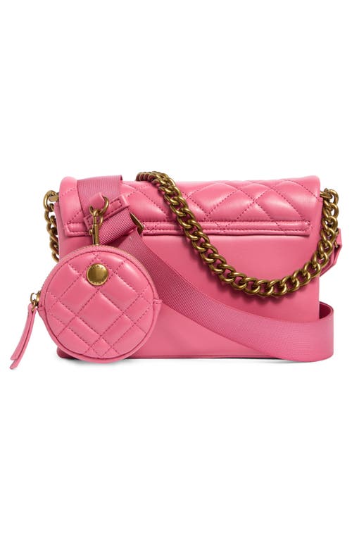 Kurt Geiger London Medium Brixton Lock Bag In Pink