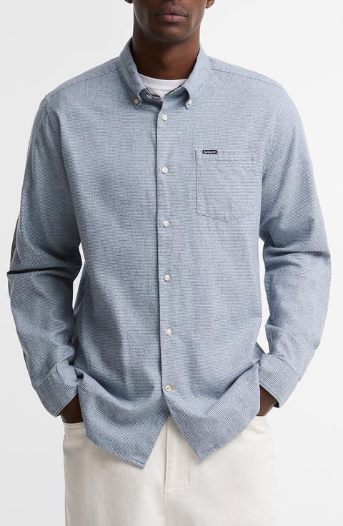 Turner Houndstooth Button-Down Shirt