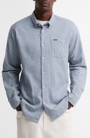 Barbour Turner Houndstooth Button-Down Shirt