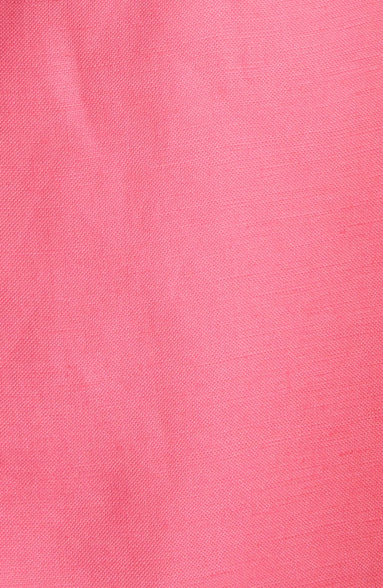 Anne Klein One-Button Linen Blend Blazer, Alternate, color, 