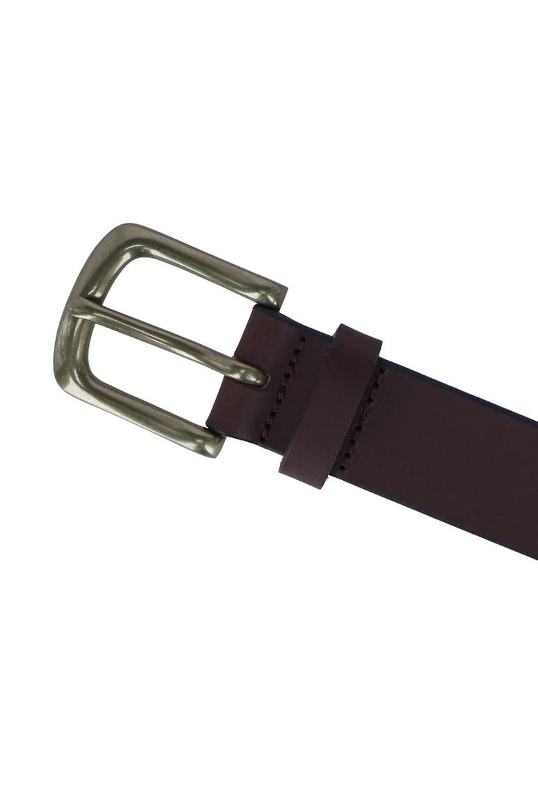 Men's Hand Stitched 35mm Polo Belt, Alternate, color, Navy/Light Brown