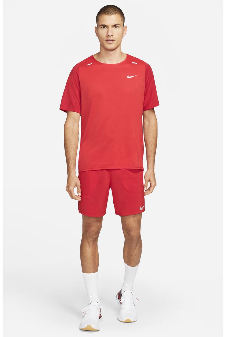 Flex Stride Running Shorts, Alternate, color, UNIVERSITY RED