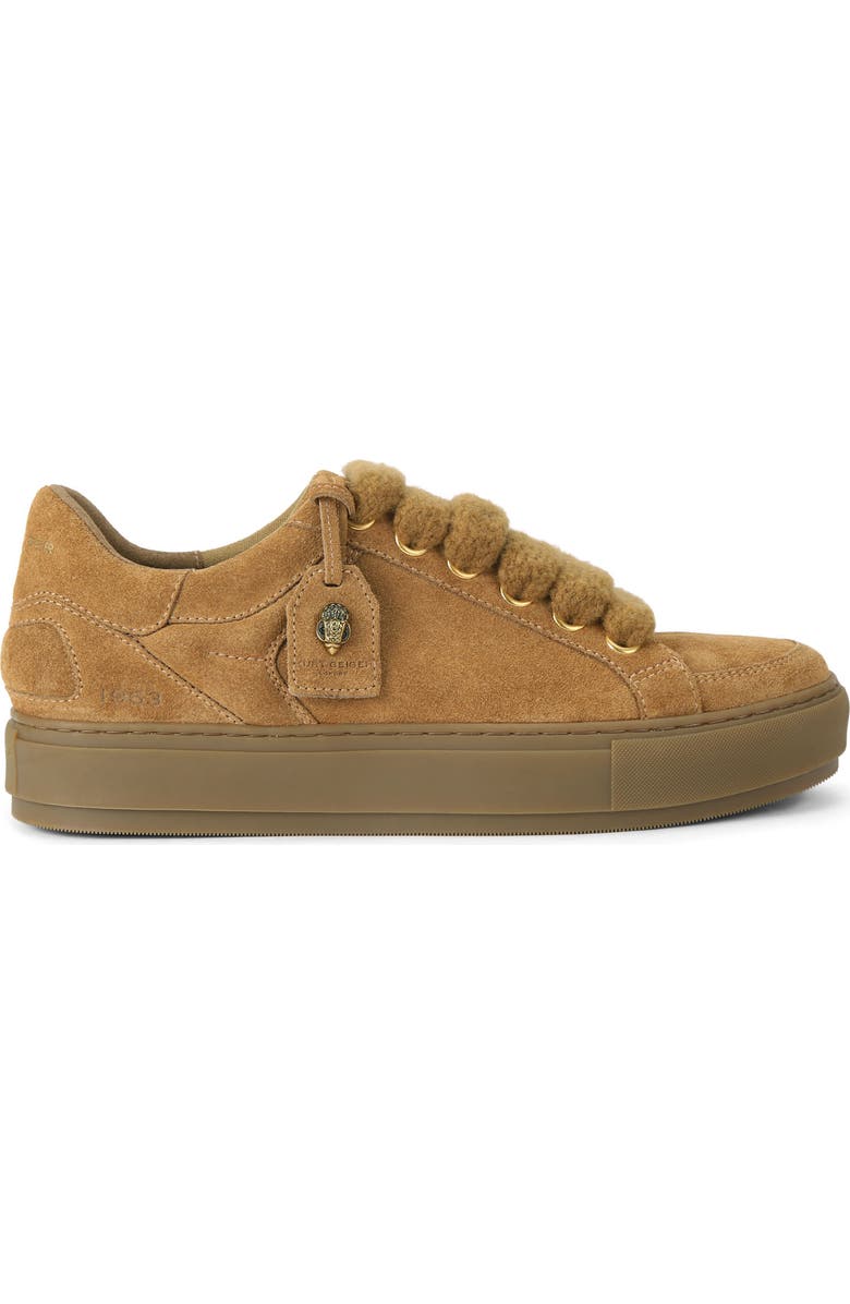 Kurt Geiger London Southbank Tag Sneaker, Alternate, color, Light/ Pastel Brown