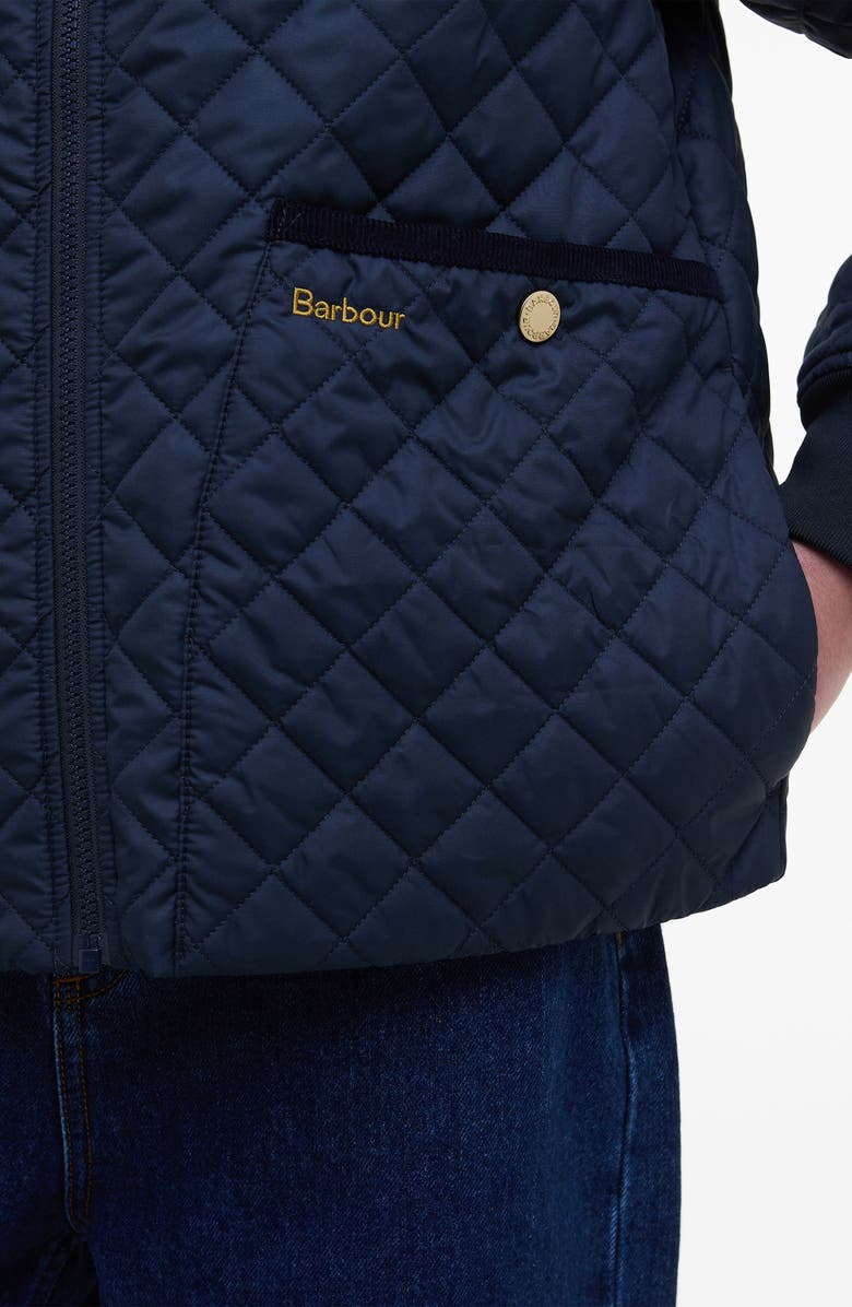 Barbour Reyna Quilted Bomber Jacket, Alternate, color, 