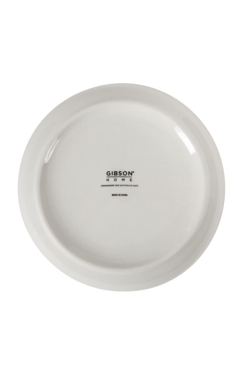 Zen Buffet Large Pasta Bowls Porcelain Ceramic Set, Alternate, color, White