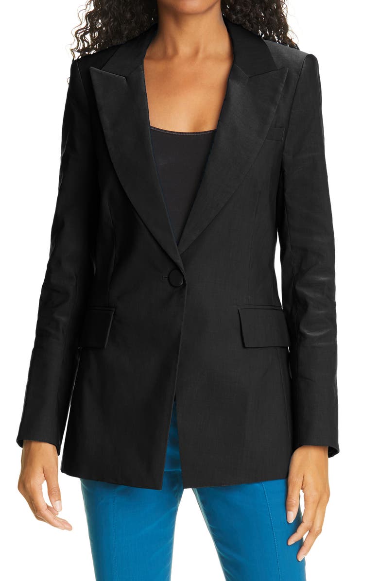Veronica Beard Long & Lean Dickey Jacket, Alternate, color,