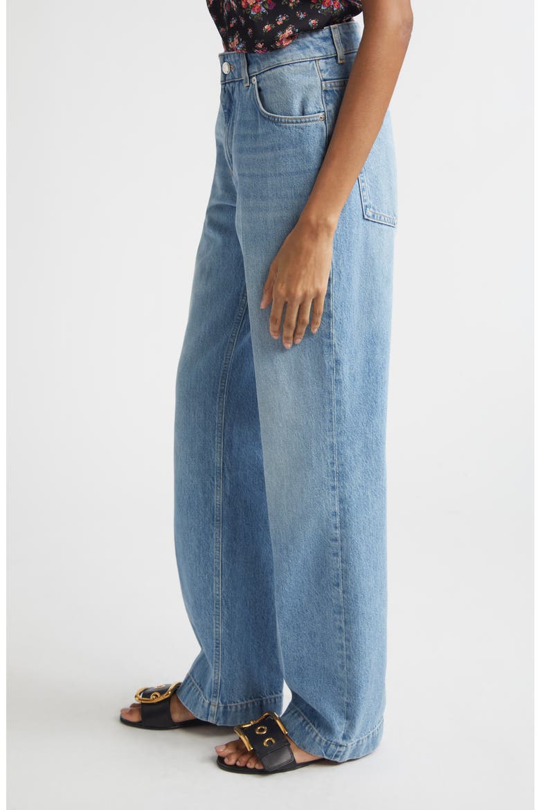Loose Pressed Crease Straight Leg Jeans, Alternate, color, VARIANTE ABBINATA