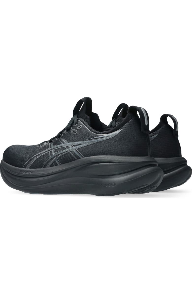 ASICS<sup>®</sup> GEL-NIMBUS<sup>®</sup> 28 Running Shoe, Alternate, color, Black/ Graphite Grey
