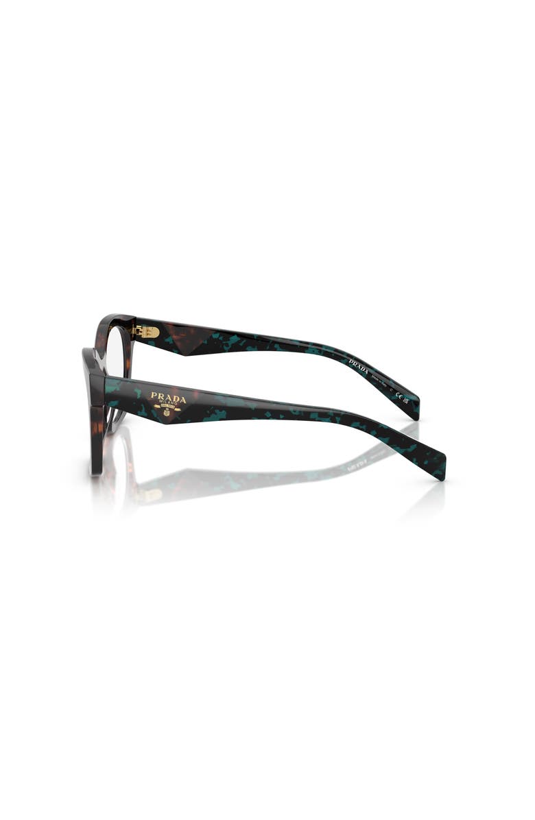 Prada 52mm Irregular optical glasses, Alternate, color, Tortoise