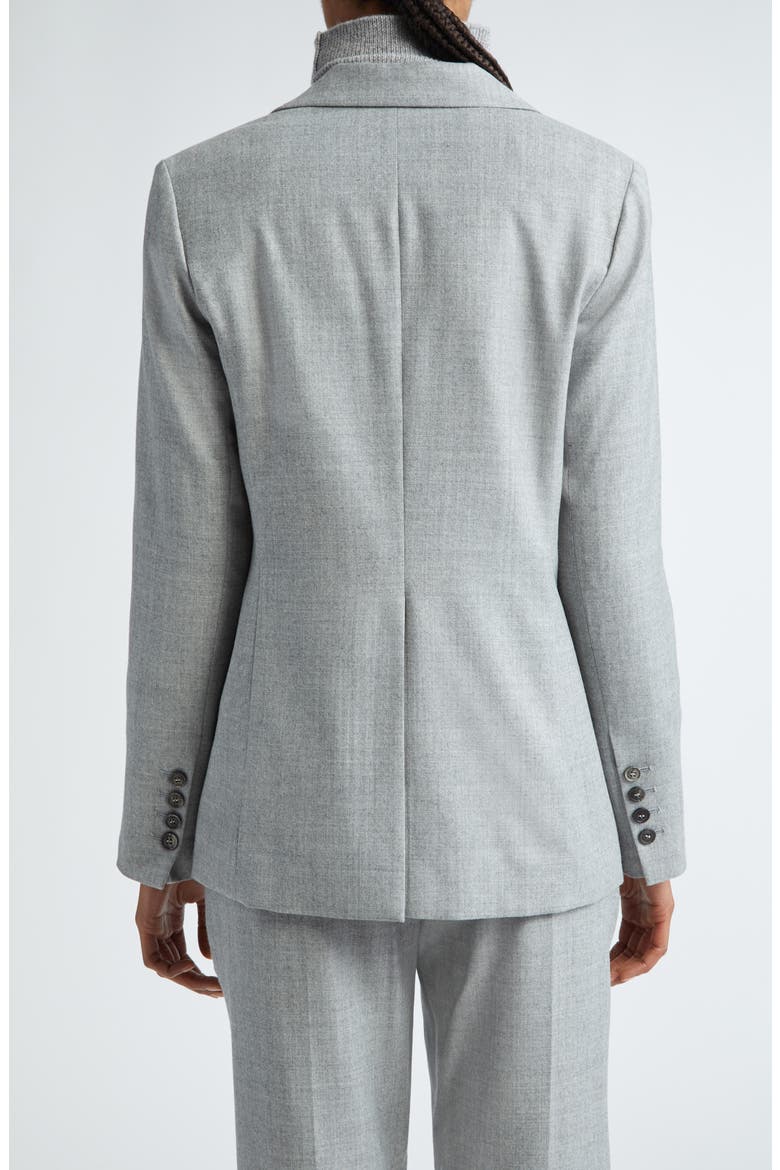 Sparkle Wool Blend Blazer, Alternate, color, GREY