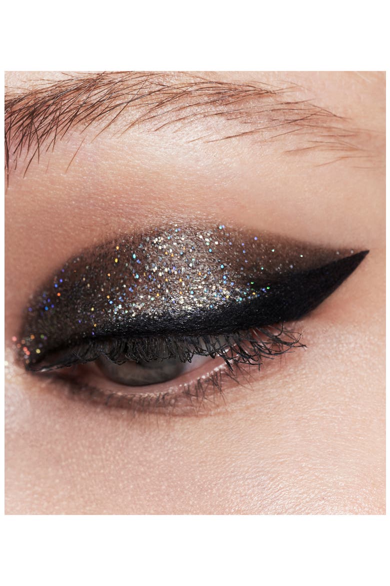 Double Dip Suede Shade and Glitter & Glow Liquid Eyeshadows, Alternate, color, BLACK OUT