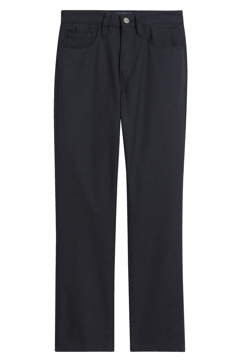Charisma Dark Navy Supreme Relaxed Straight Leg 5-Pocket Pants, Alternate, color, DARK NAVY SUPREME PLAID