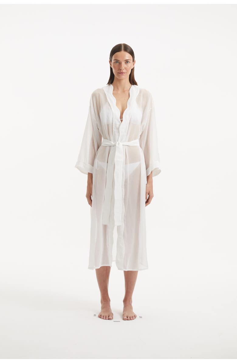 Moeva Blaze Cover Up Resortwear, Main, color, White