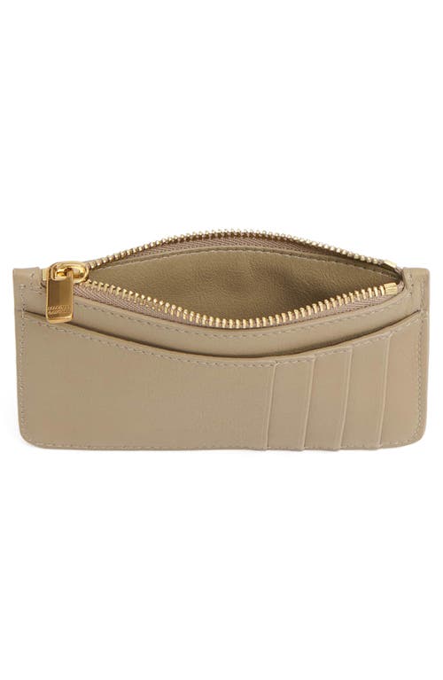 Mansur Gavriel Leather Zip Card Holder