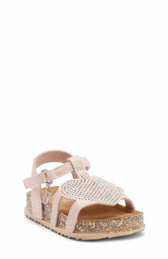 bebe Rhinestone Embellished Sandal