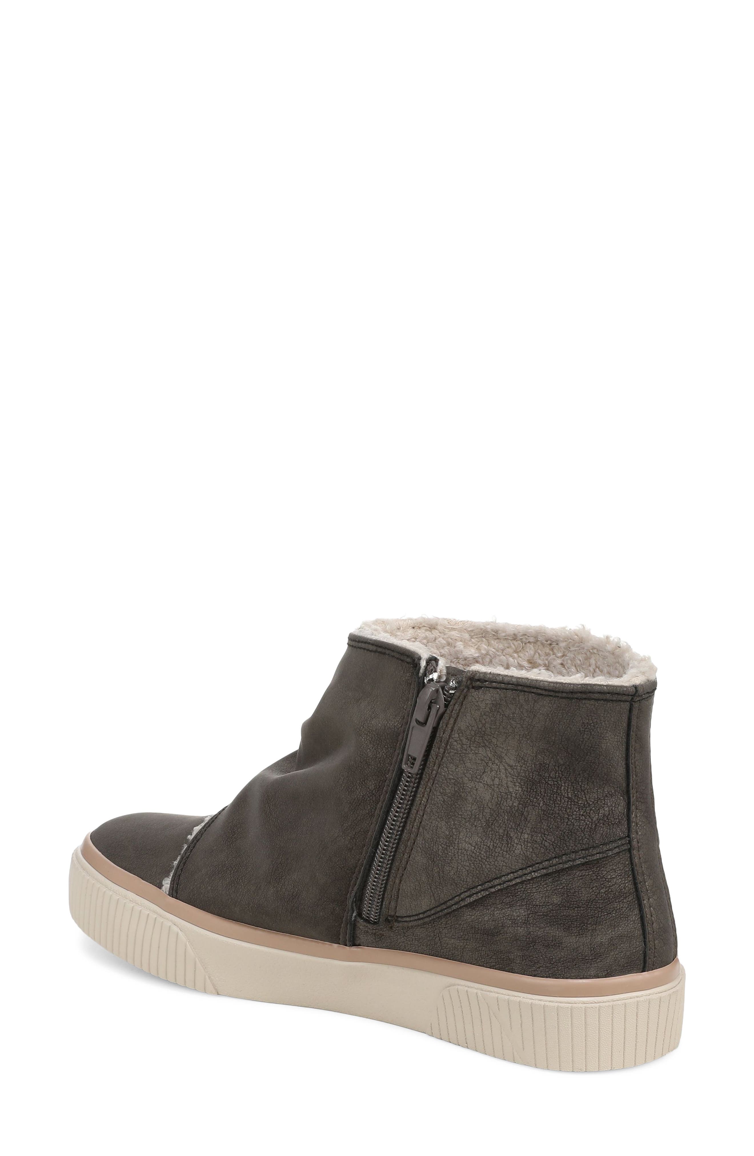 Antwerp Faux Leather Sneaker Boot, Alternate, color, CHARCOAL FAUX LEATHER