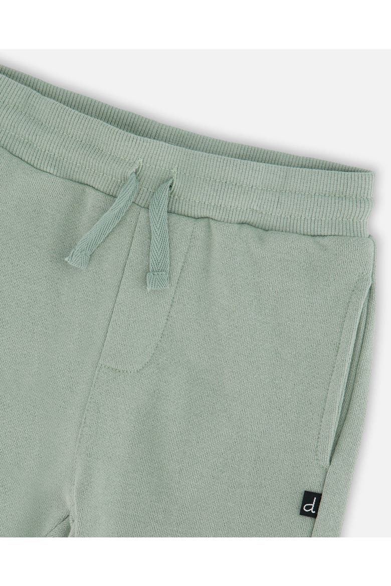 French Terry Elastic Waist Sweatpants, Alternate, color, Mint Green