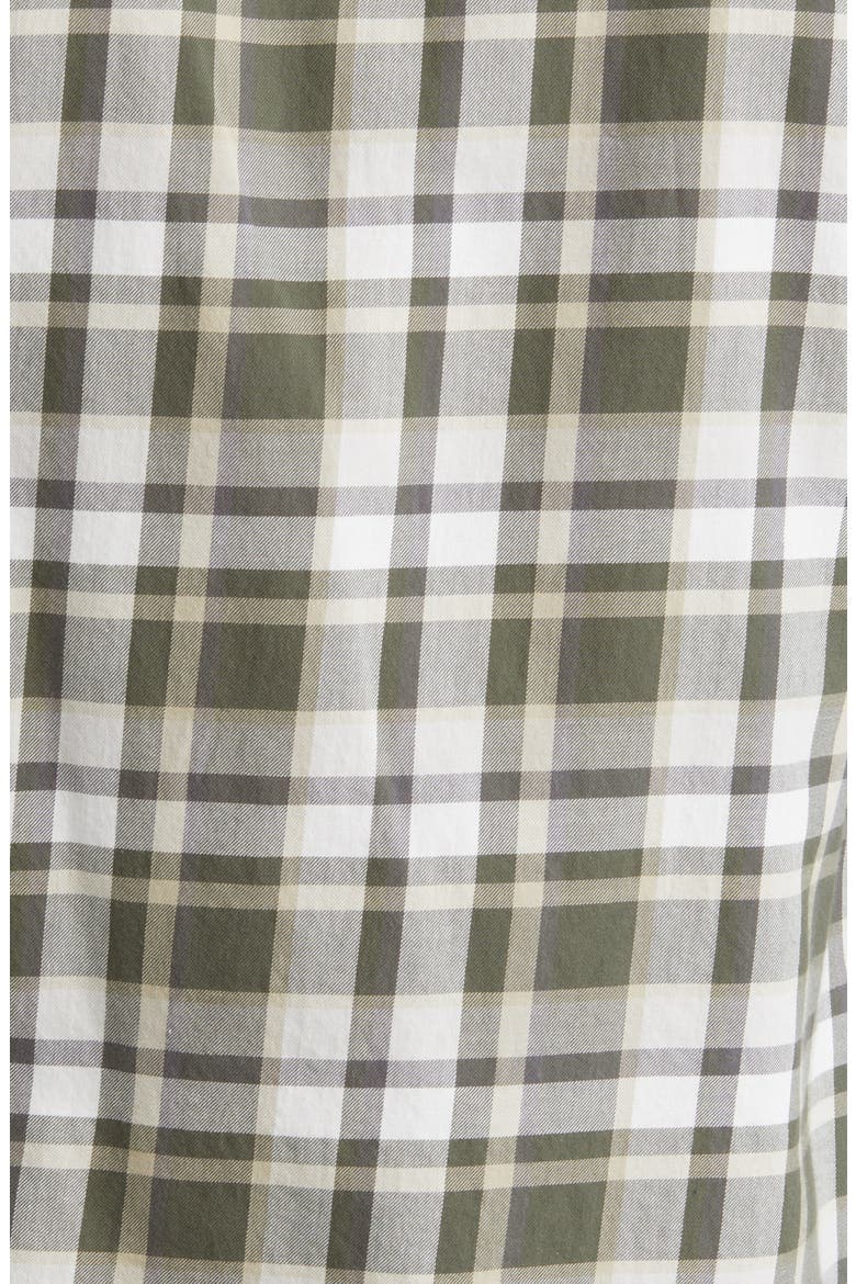 Maison Classic Fit Plaid Button-Up Shirt, Alternate, color, SYCAMORE