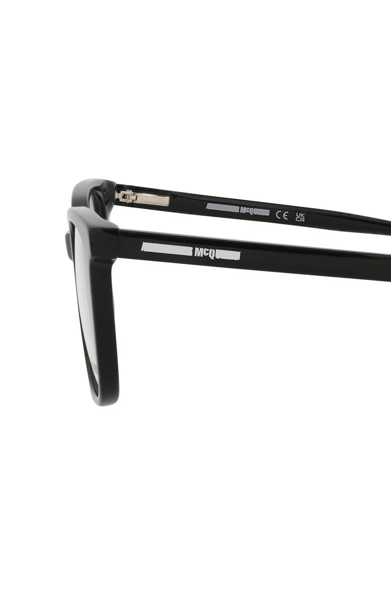 McQueen 52mm Square Optical Glasses, Alternate, color, 