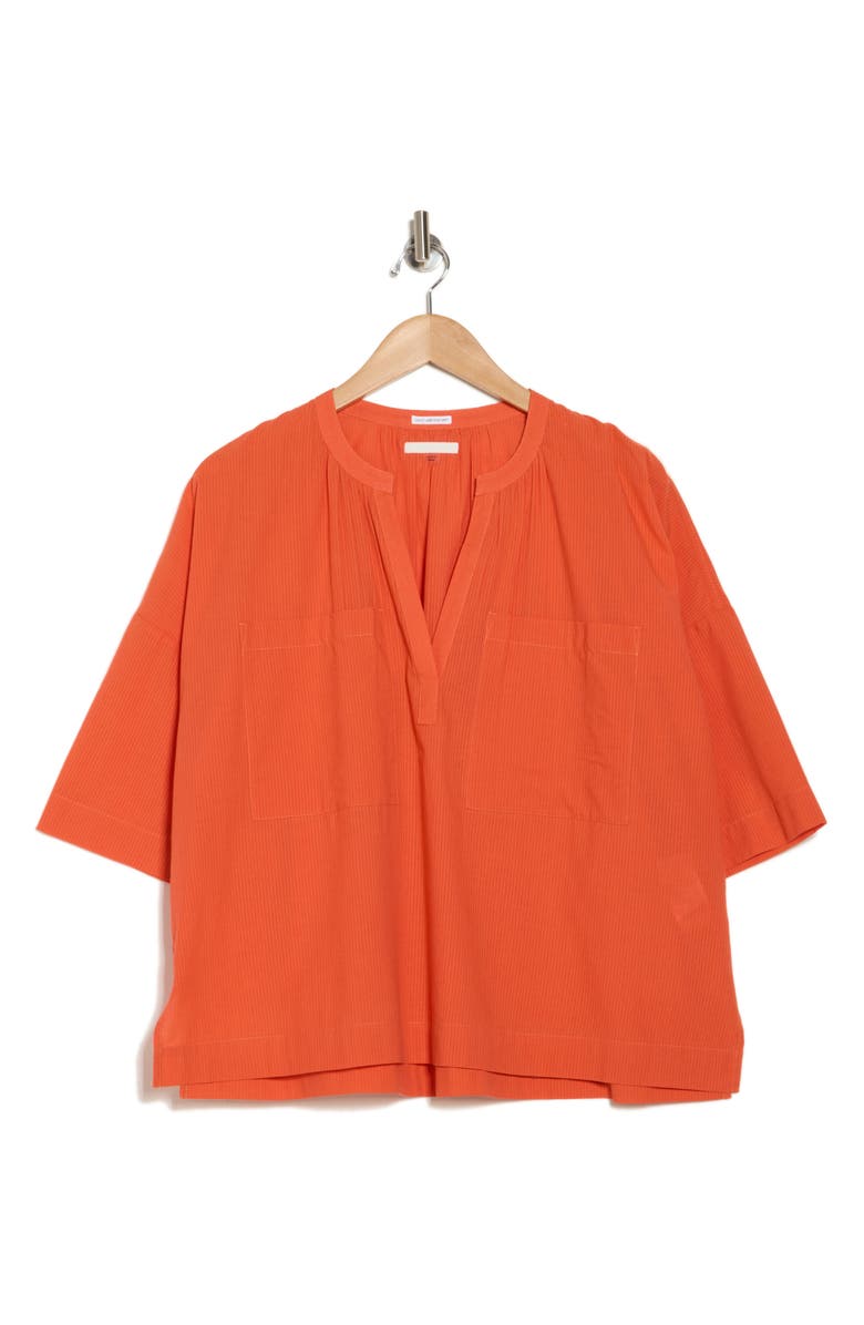 MOTHER The Down Middle Top, Alternate, color, Fiesta