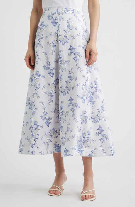 Peony Floral Skirt