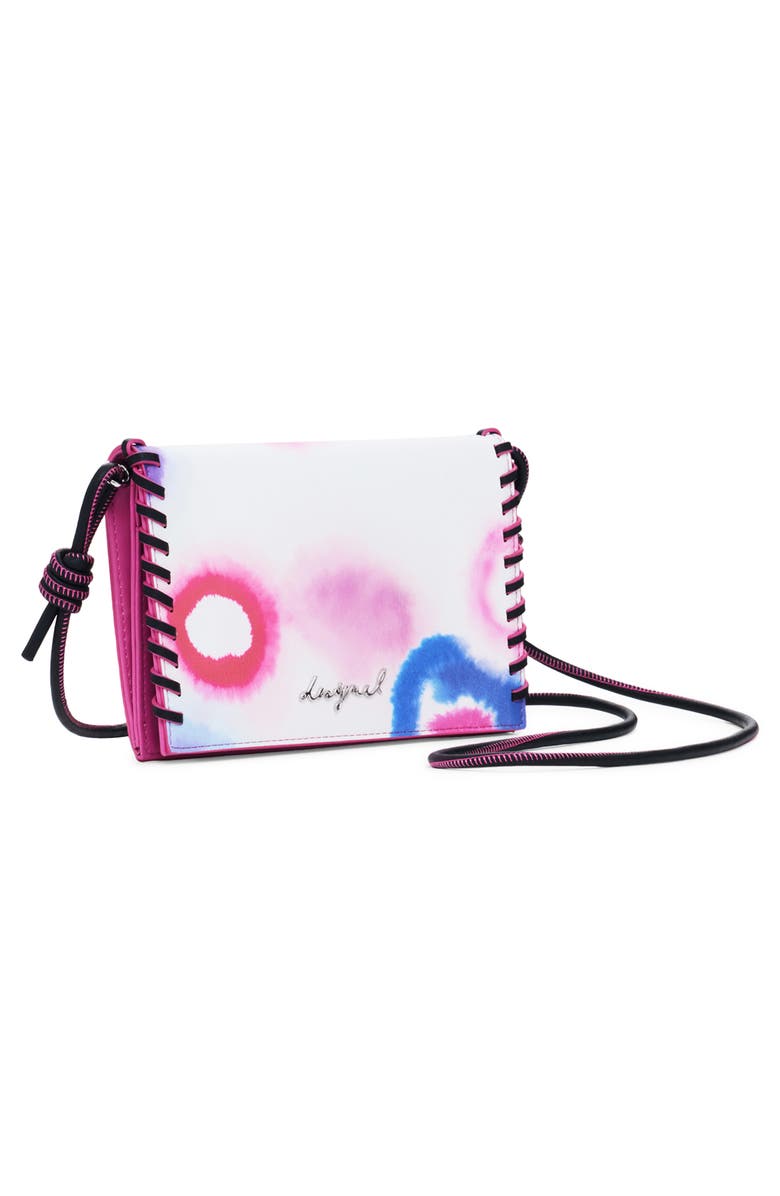 Desigual Others Faux Leather Crossbody Bag, Alternate, color, Fuchsia