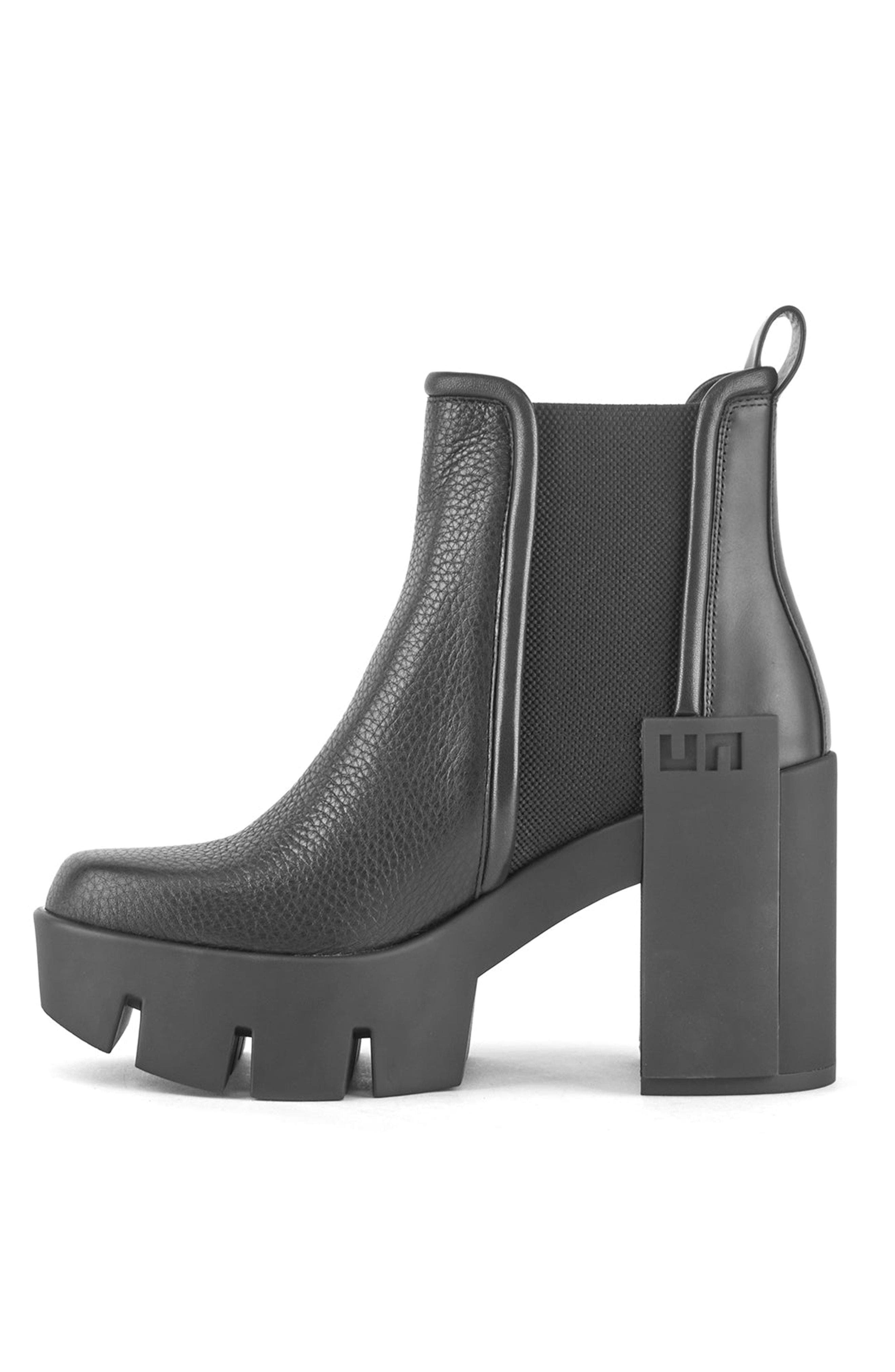 United Nude Grip Chelsea Mid Lug Platform Bootie, Alternate, color, 