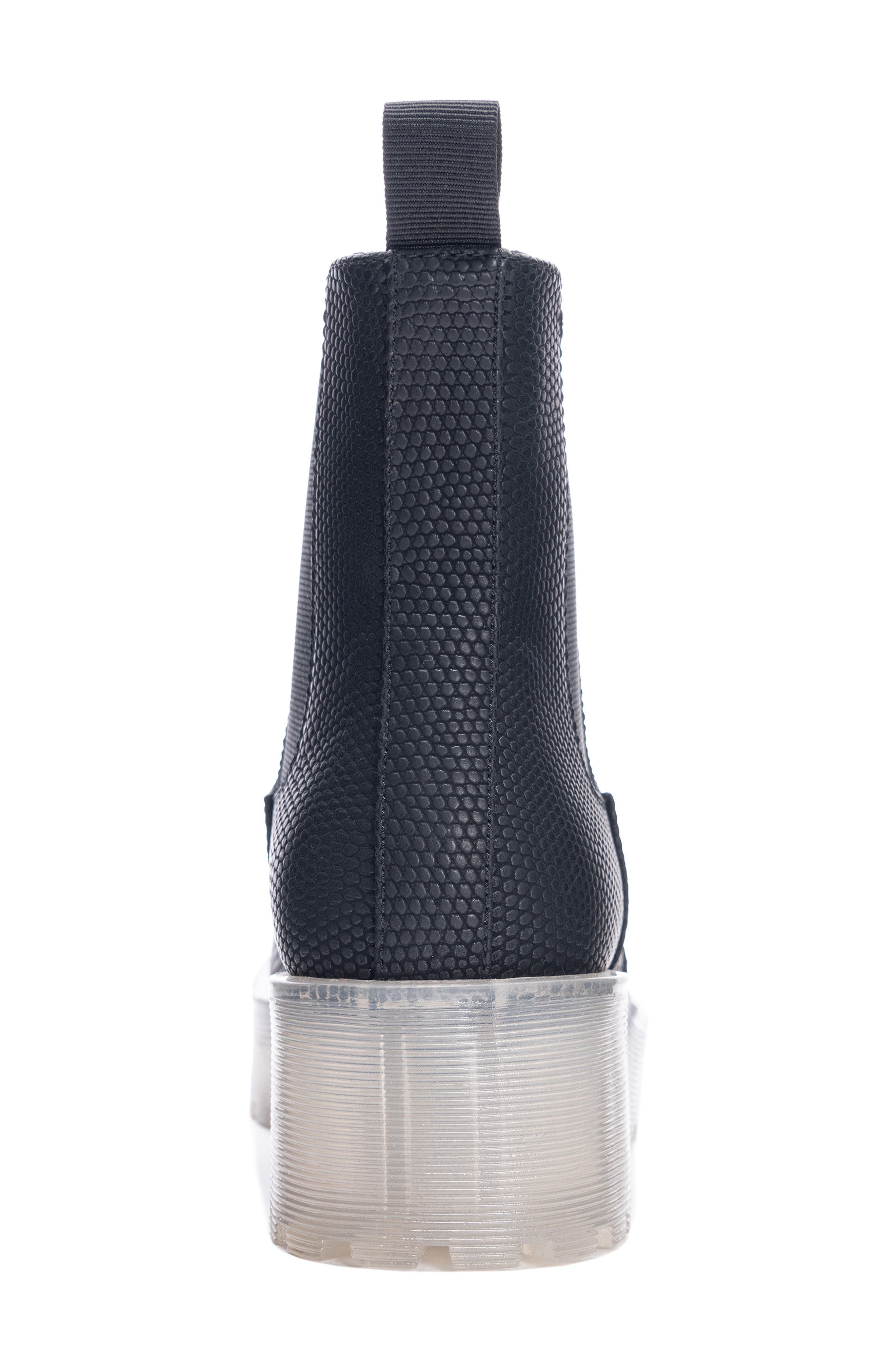 Dirty Laundry Margo Snake Embossed Chelsea Boot, Alternate, color, 