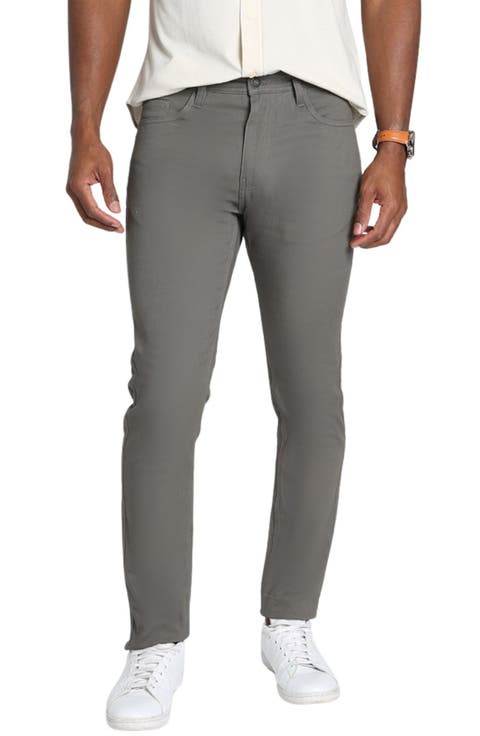 Straight Leg Stretch 5-Pocket Pants