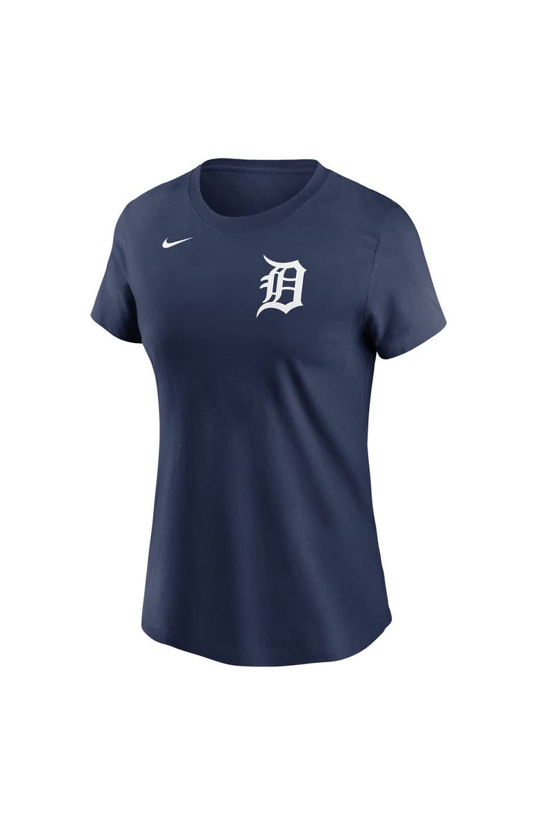 Nike Women's Nike  Navy Detroit Tigers Fuse Wordmark T-Shirt, Alternate, color, Navy