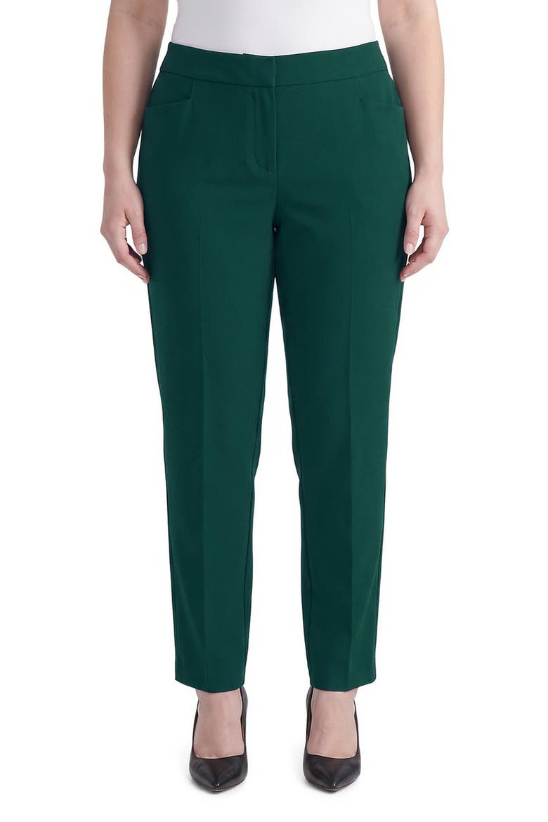Straight Leg Trousers, Main, color, EVERGREEN